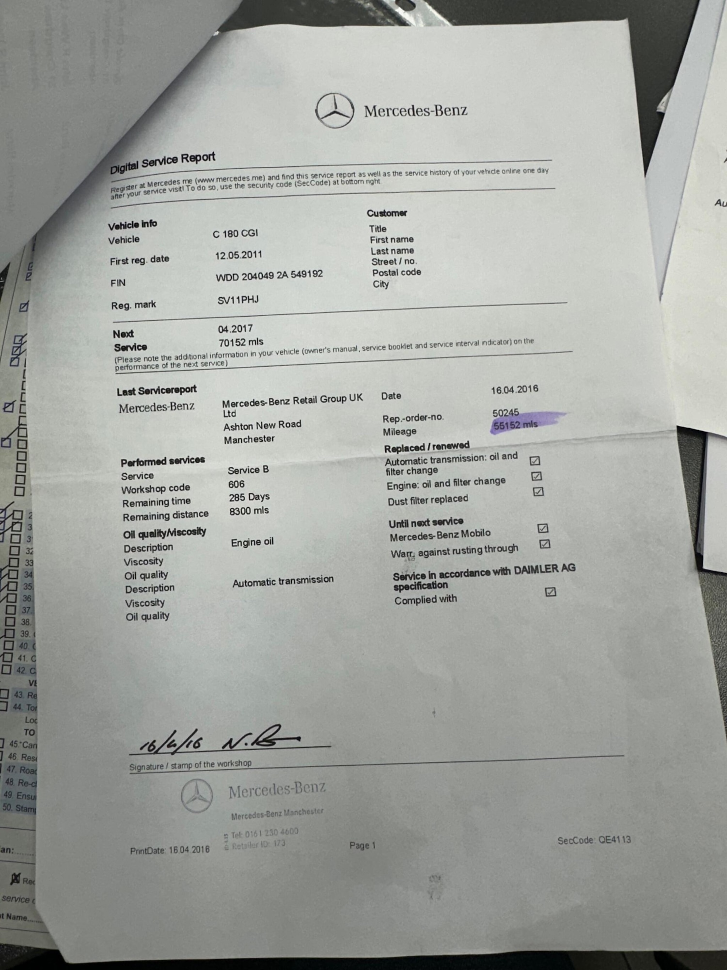 Used Mercedes-Benz C Class 2011 for sale - 77278606: Photo 23