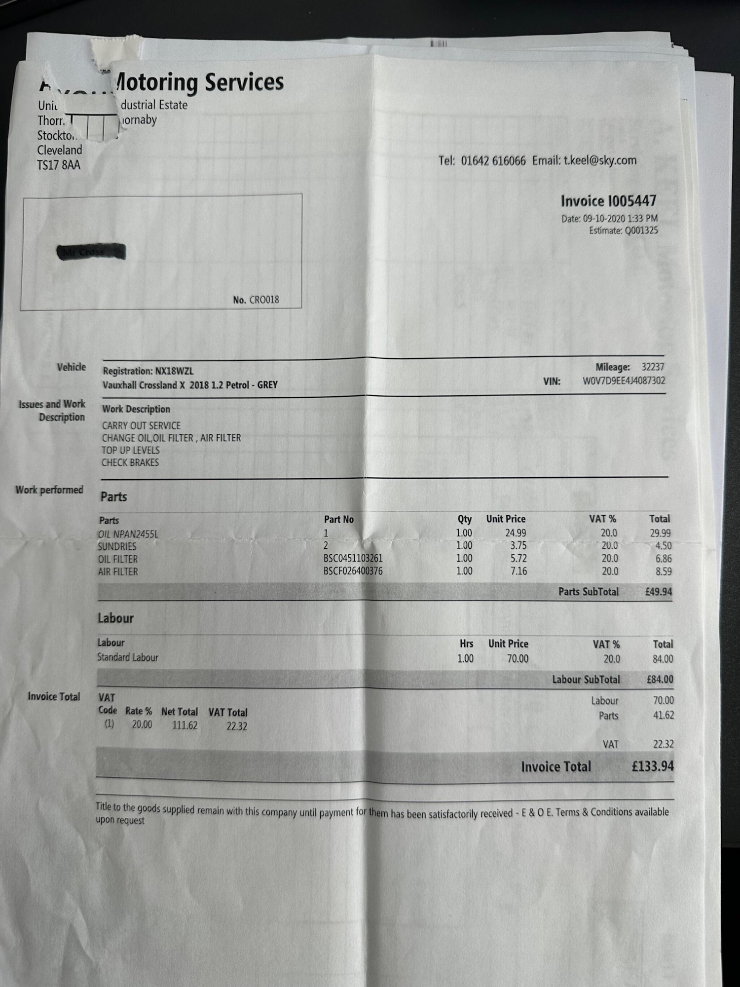 Used Vauxhall Crossland X 2018 for sale - 78205208: Photo 39