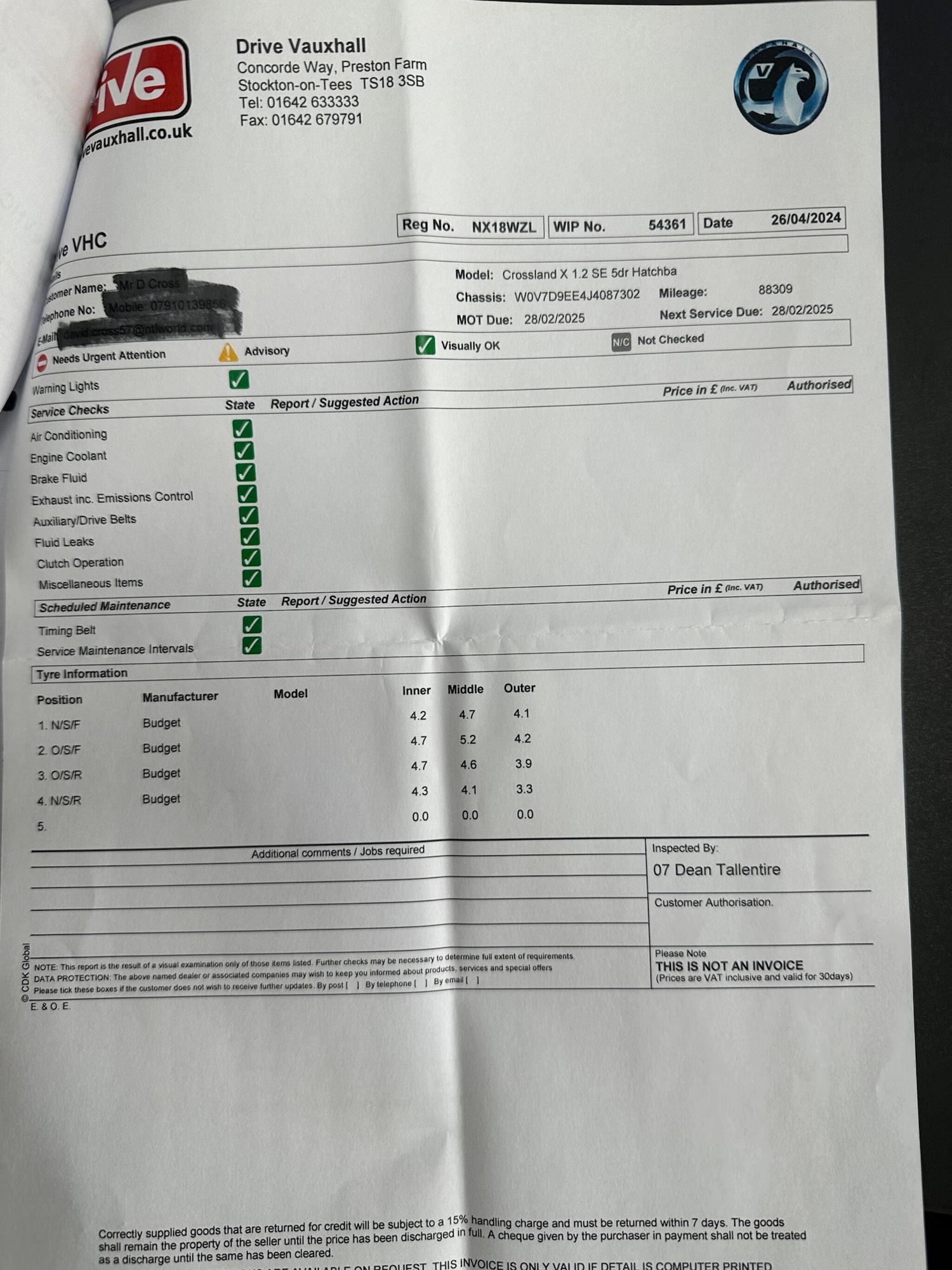 Used Vauxhall Crossland X 2018 for sale - 78205208: Photo 45