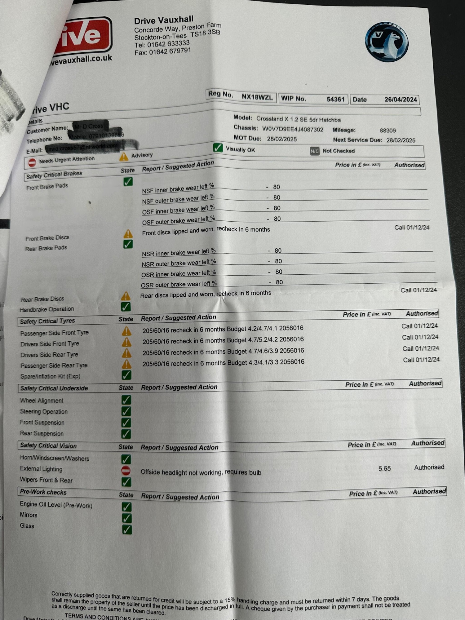 Used Vauxhall Crossland X 2018 for sale - 78205208: Photo 46