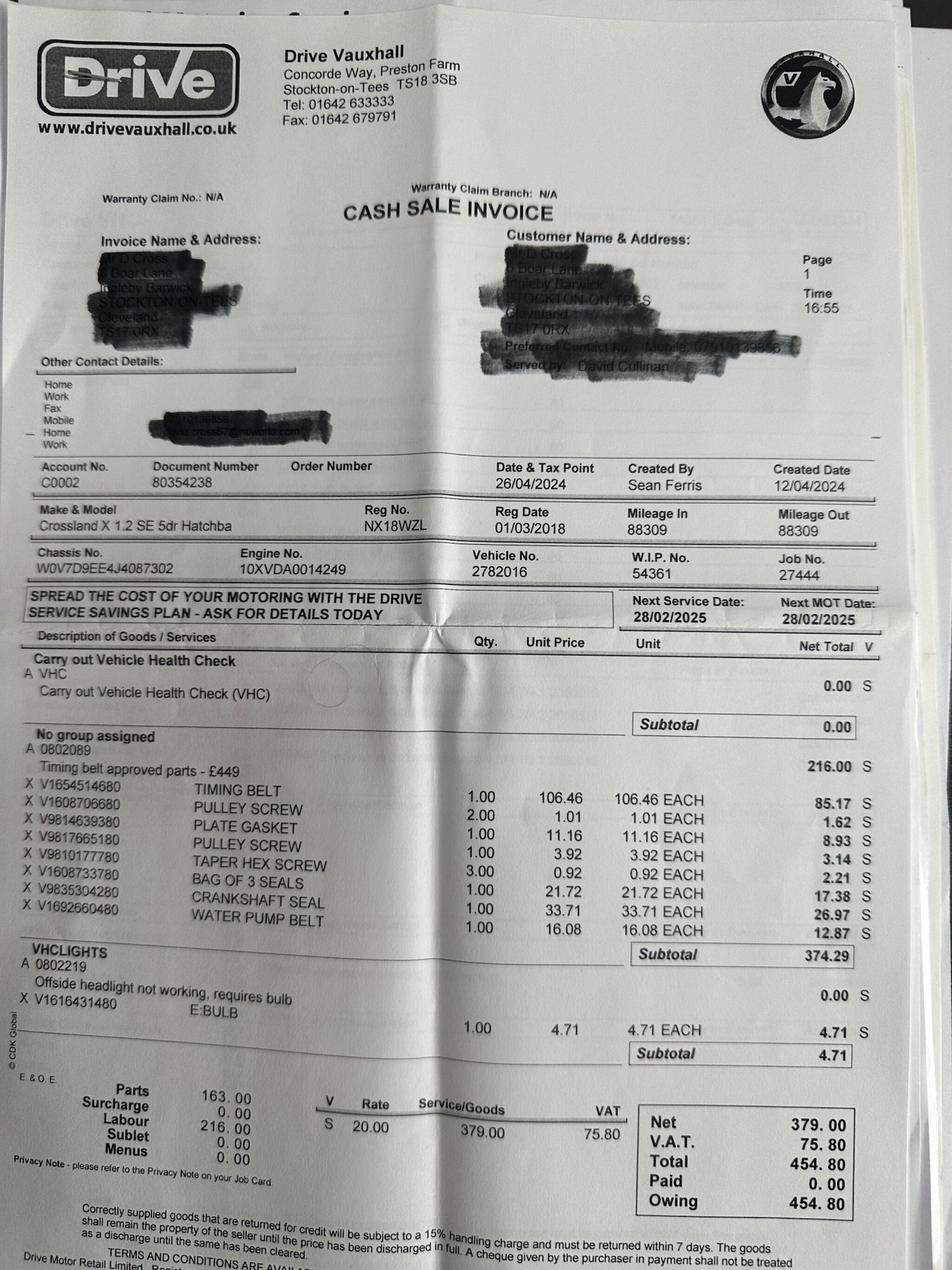 Used Vauxhall Crossland X 2018 for sale - 78205208: Photo 47