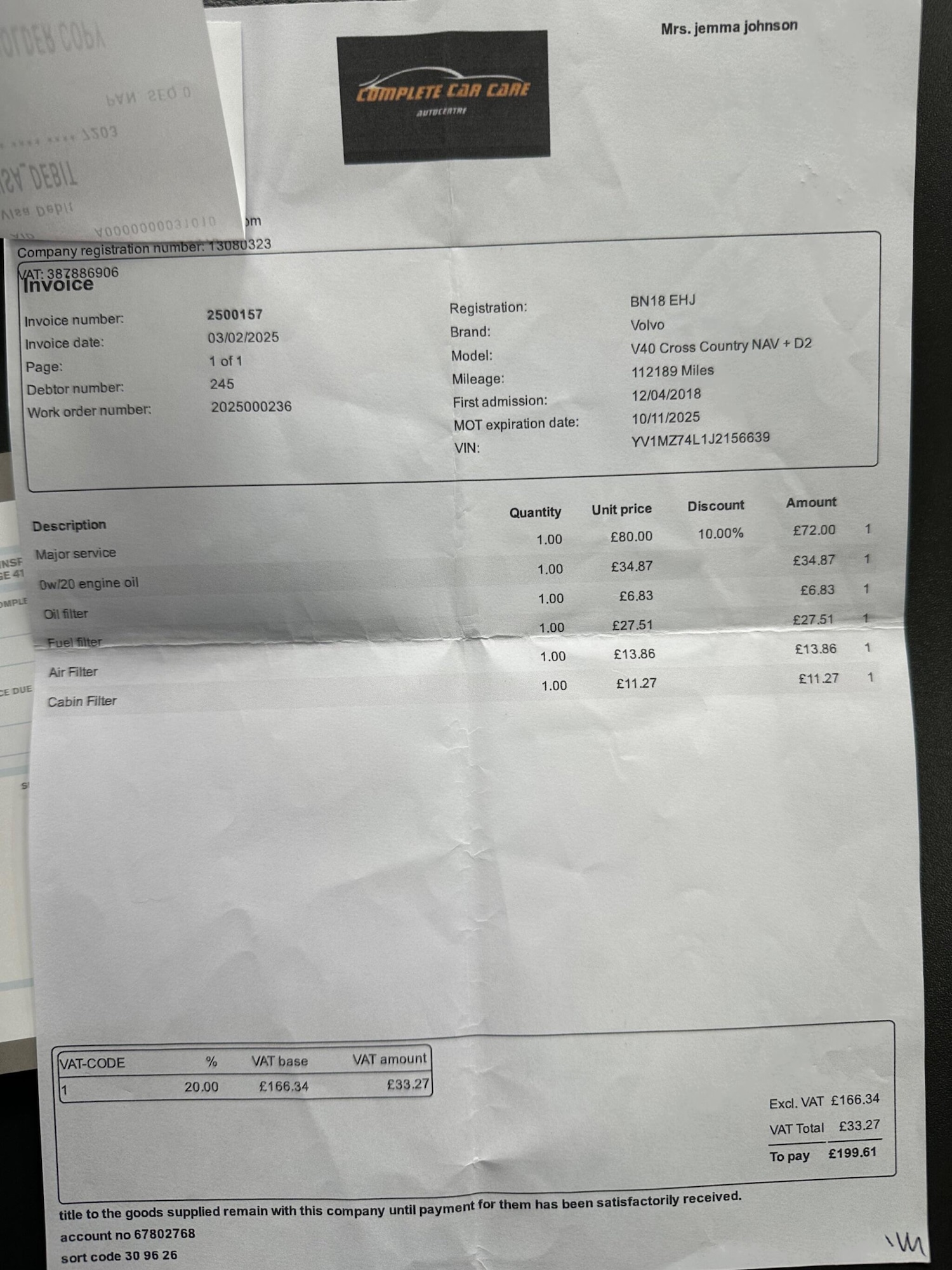 Used Volvo V40 Cross Country for sale - 78135991: Photo 40