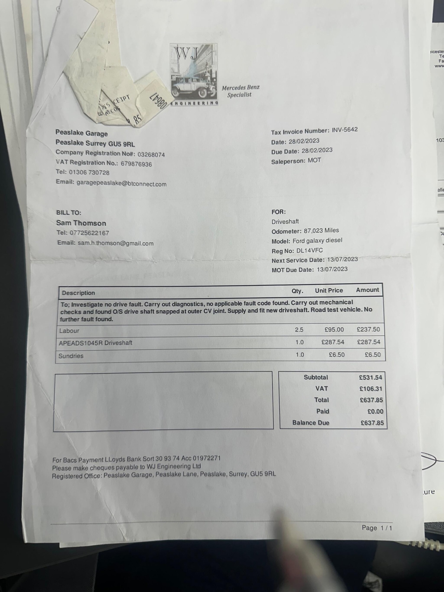 Used Ford Galaxy 2014 for sale - 77993138: Photo 18