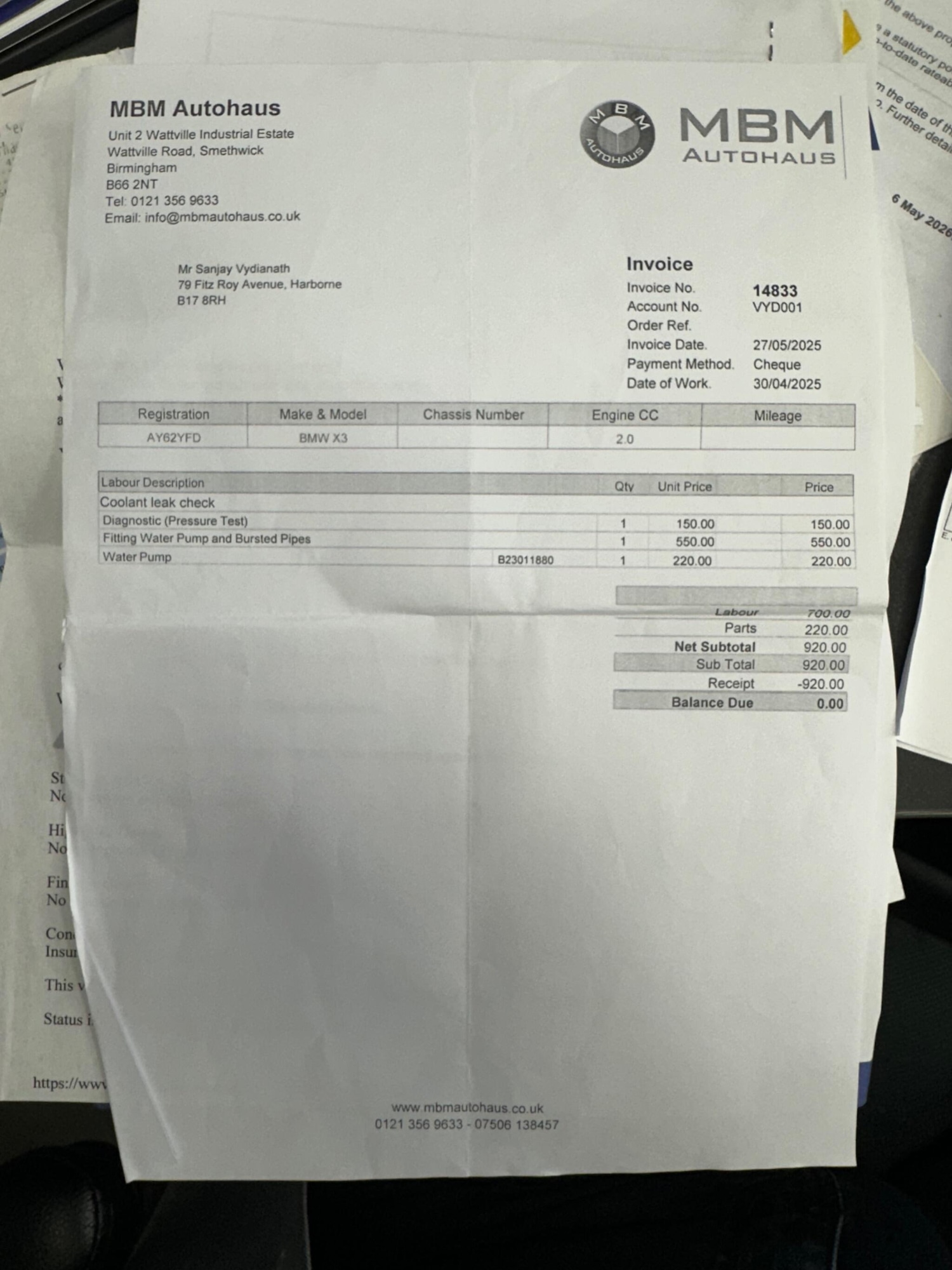 Used BMW X3 2012 for sale - 78020481: Photo 19