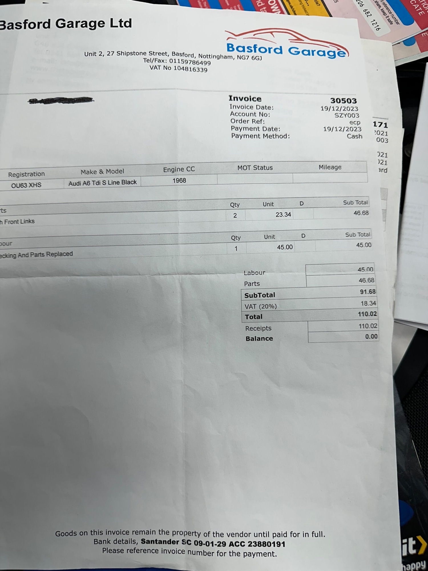 Used Audi A6 Saloon for sale - 78220096: Photo 20