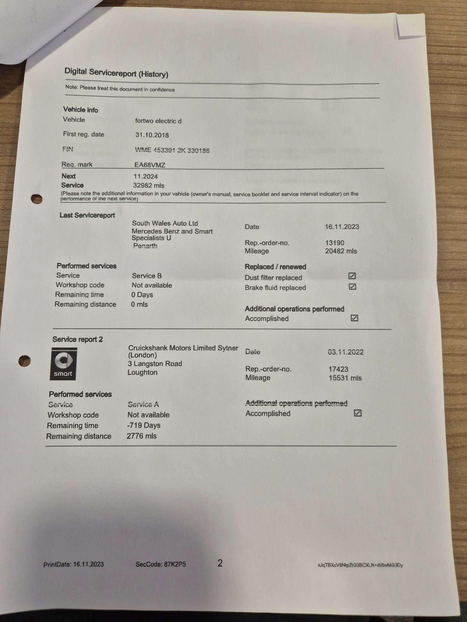 Used smart fortwo 2018 for sale - 76714148: Photo 23