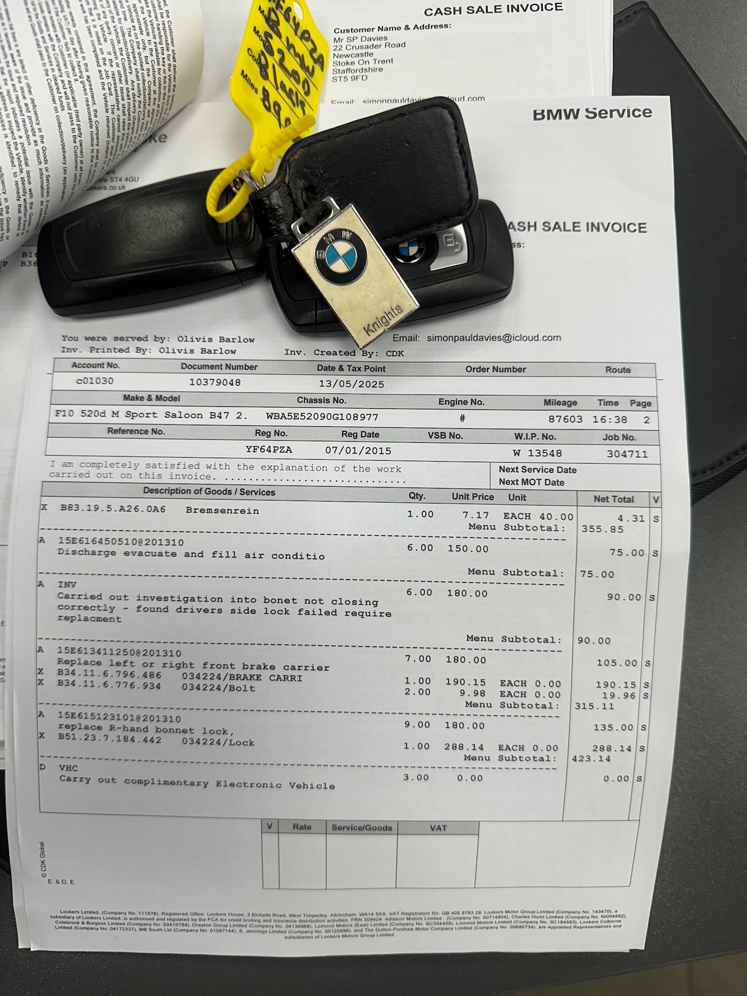 Used BMW 5 Series 2015 for sale - 76988756: Photo 30