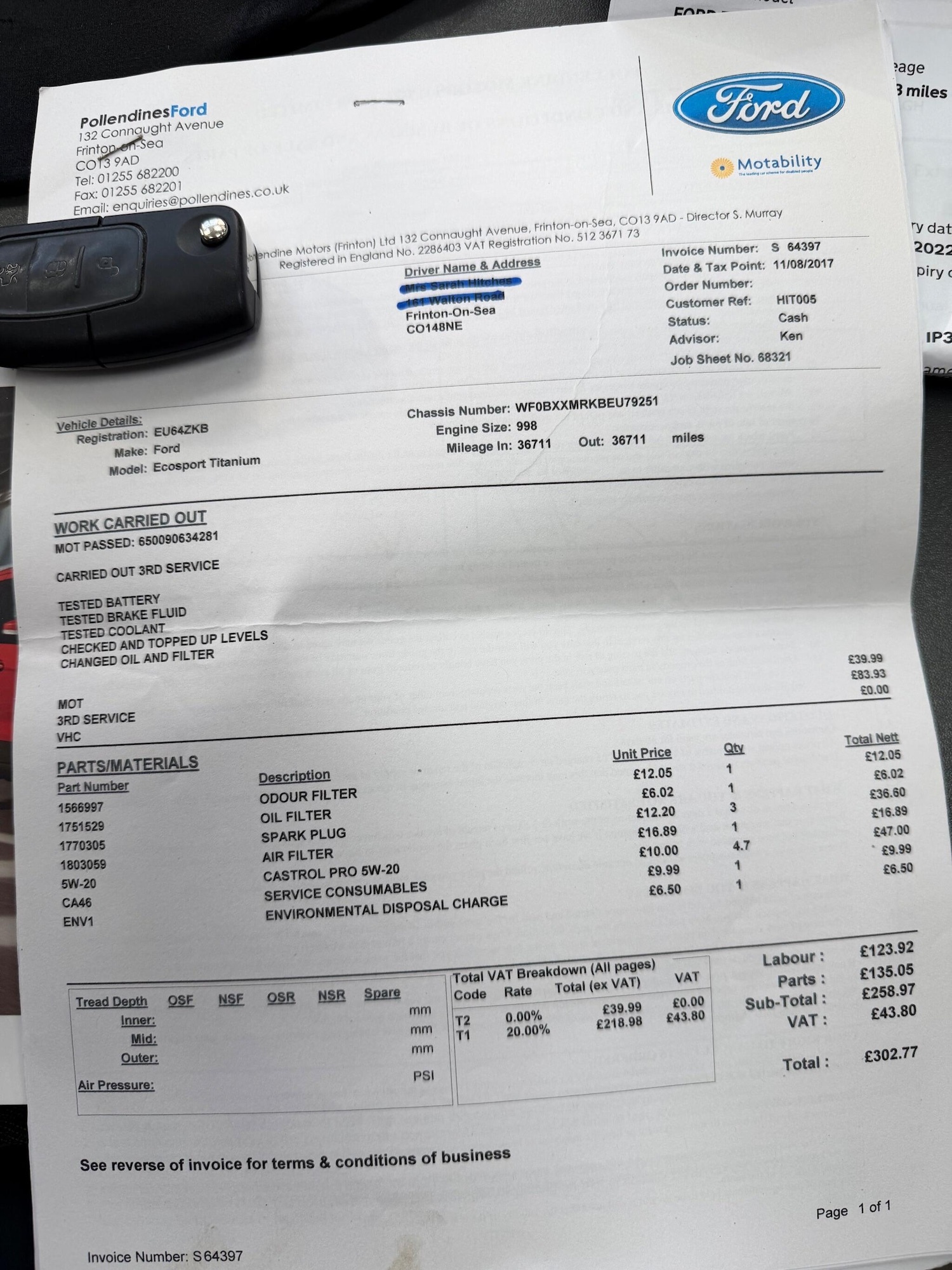 Used Ford Ecosport 2014 for sale - 76996345: Photo 41