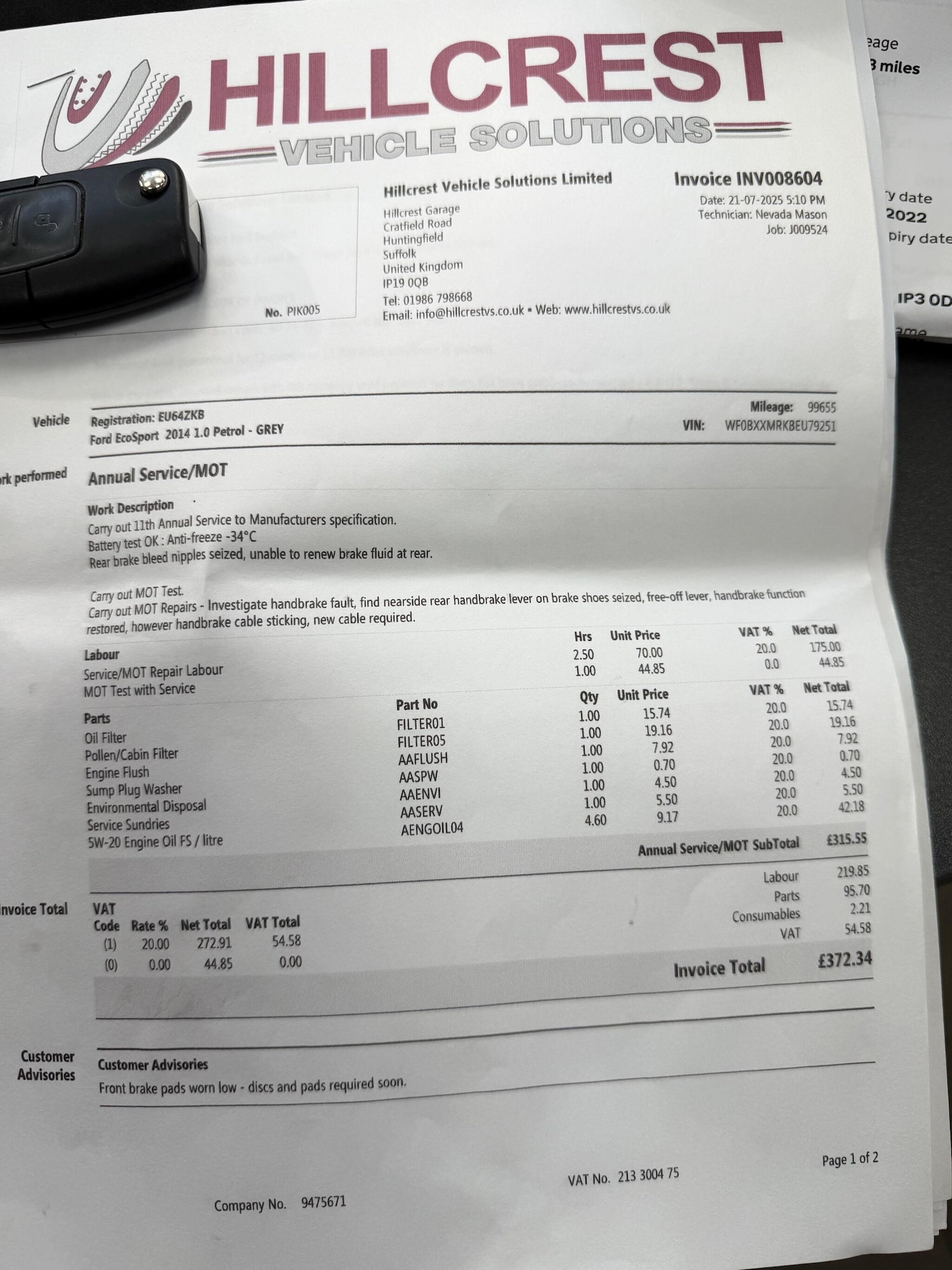 Used Ford Ecosport 2014 for sale - 76996345: Photo 43