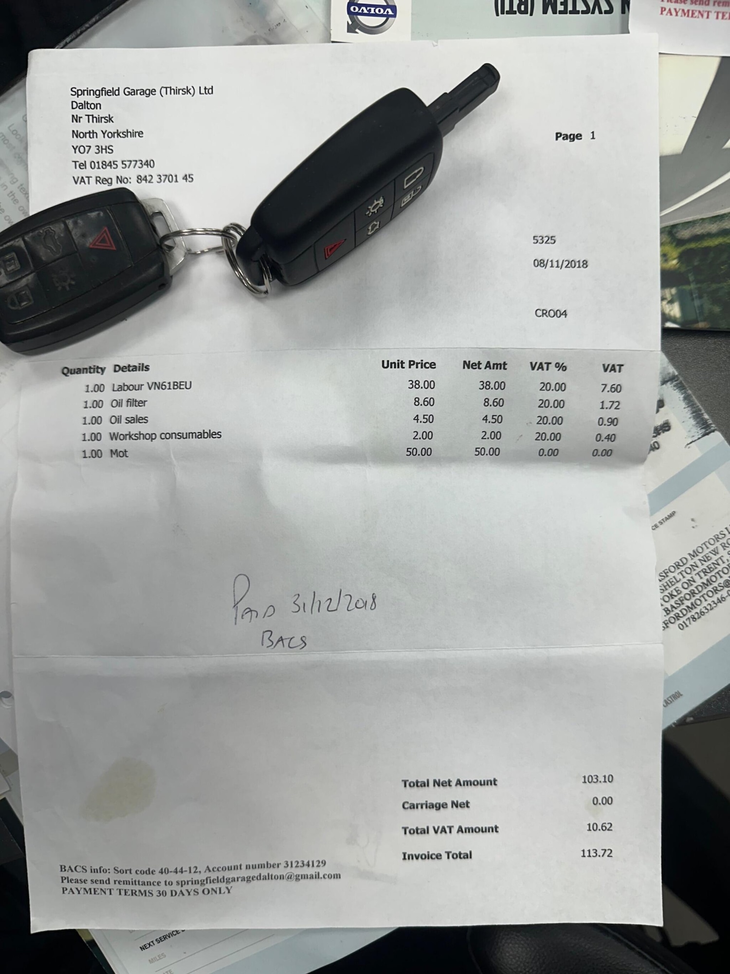 Used Volvo C30 2011 for sale - 77424807: Photo 10