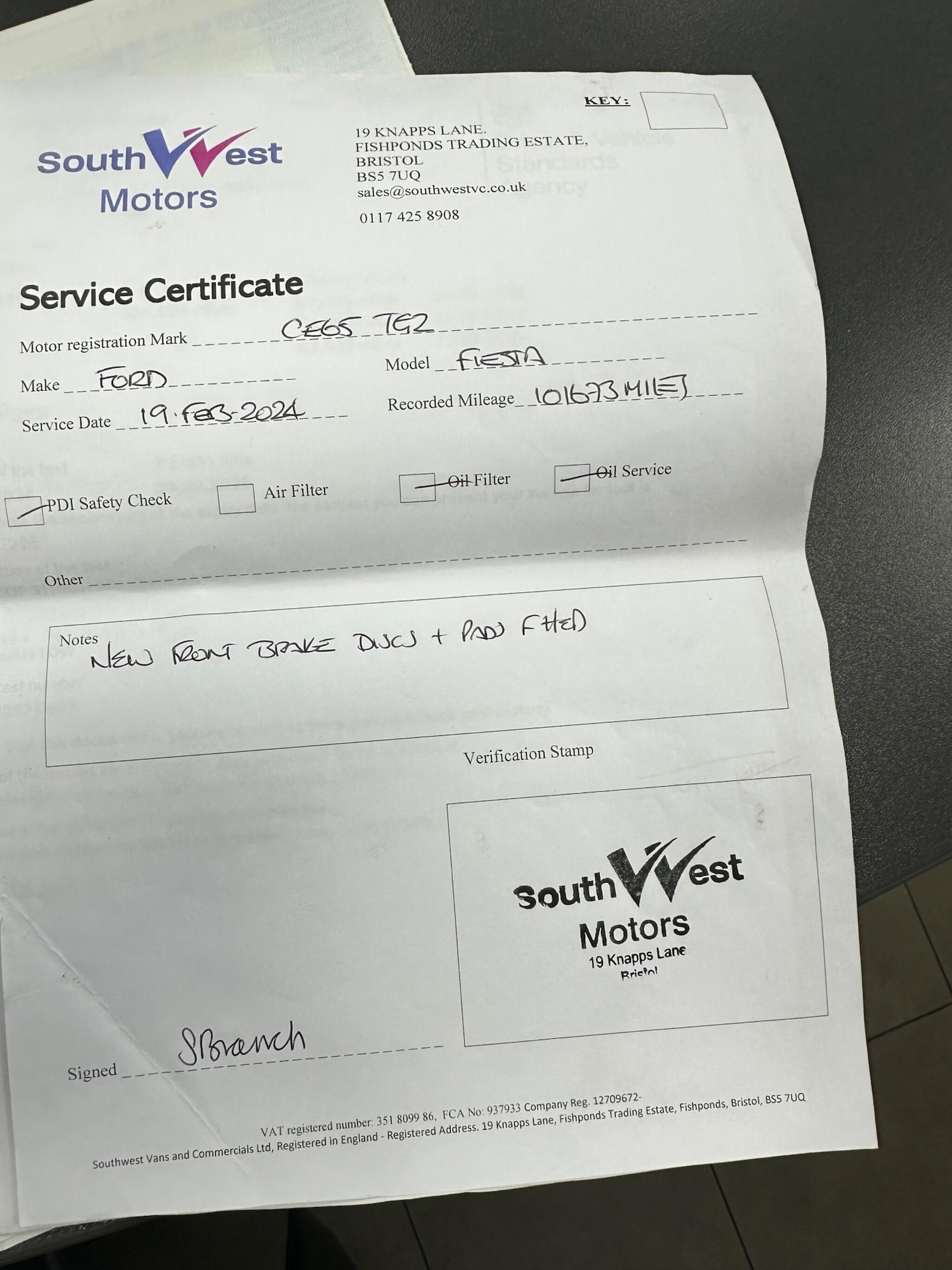 Used Ford Fiesta 2015 for sale - 77320543: Photo 12