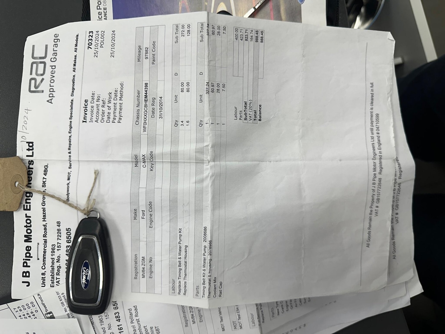 Used Ford Grand C-Max 2014 for sale - 76824046: Photo 21