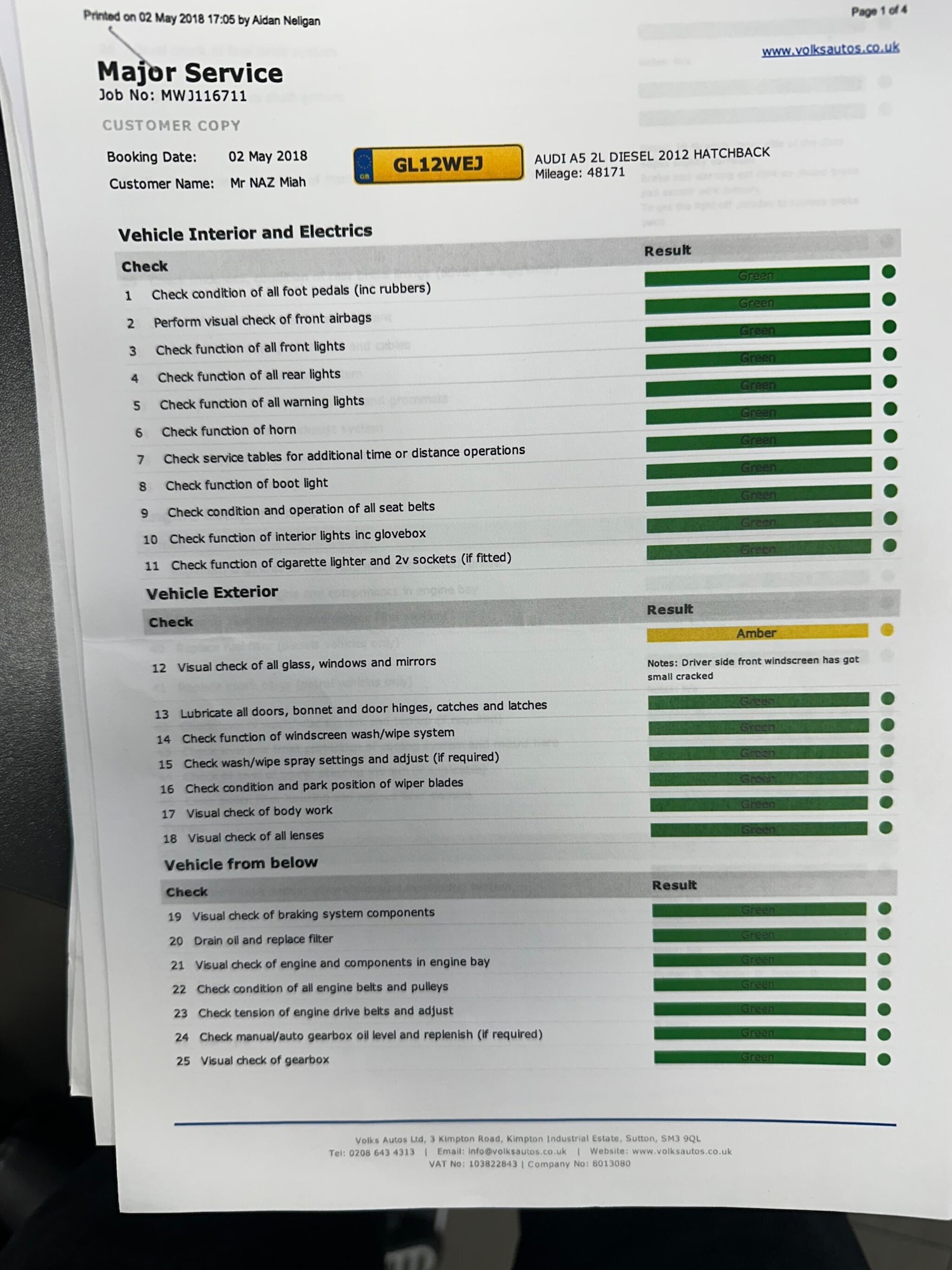 Used Audi A5 2012 for sale - 76619761: Photo 65