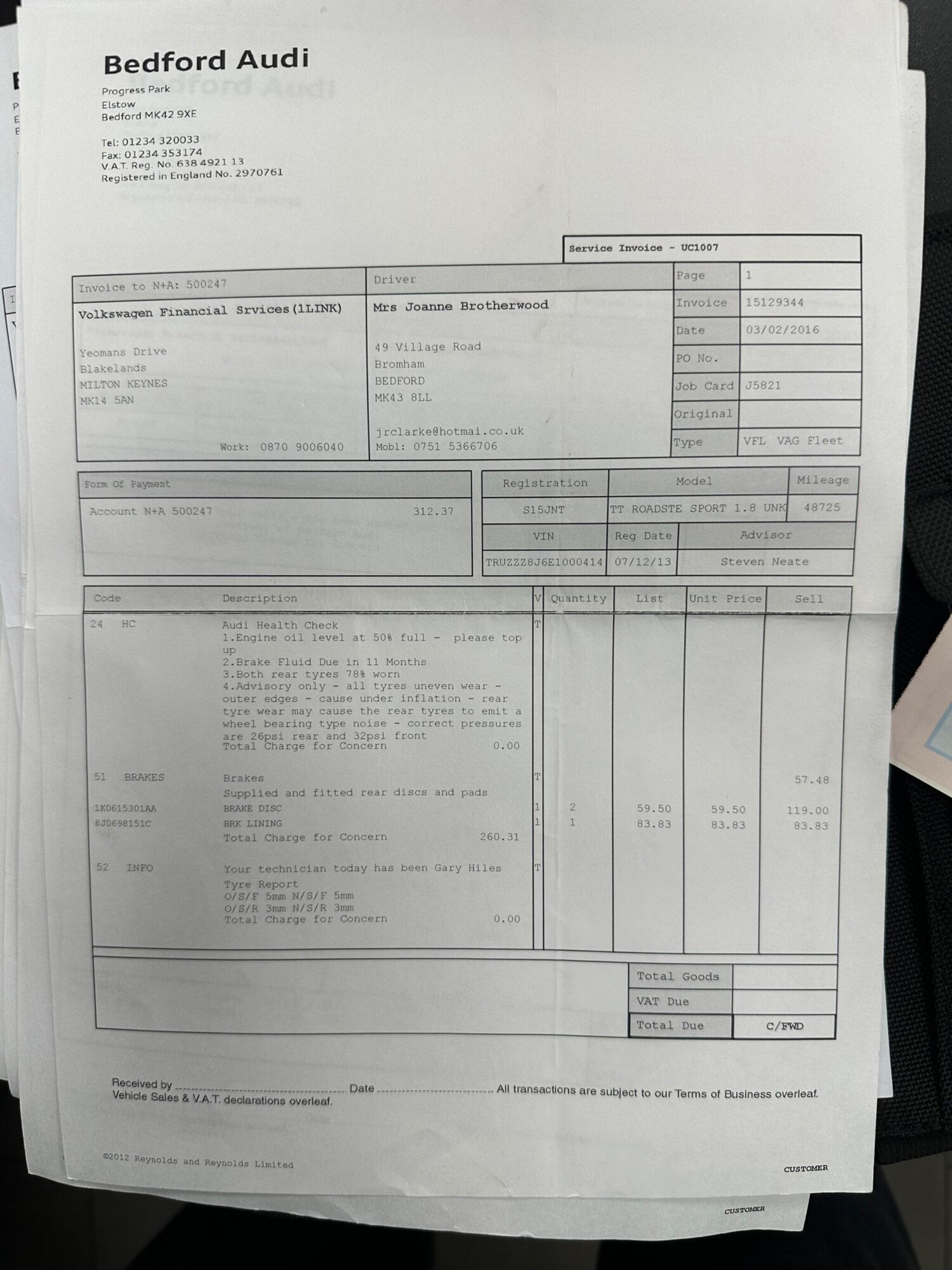 Used Audi TT 2013 for sale - 76634072: Photo 14