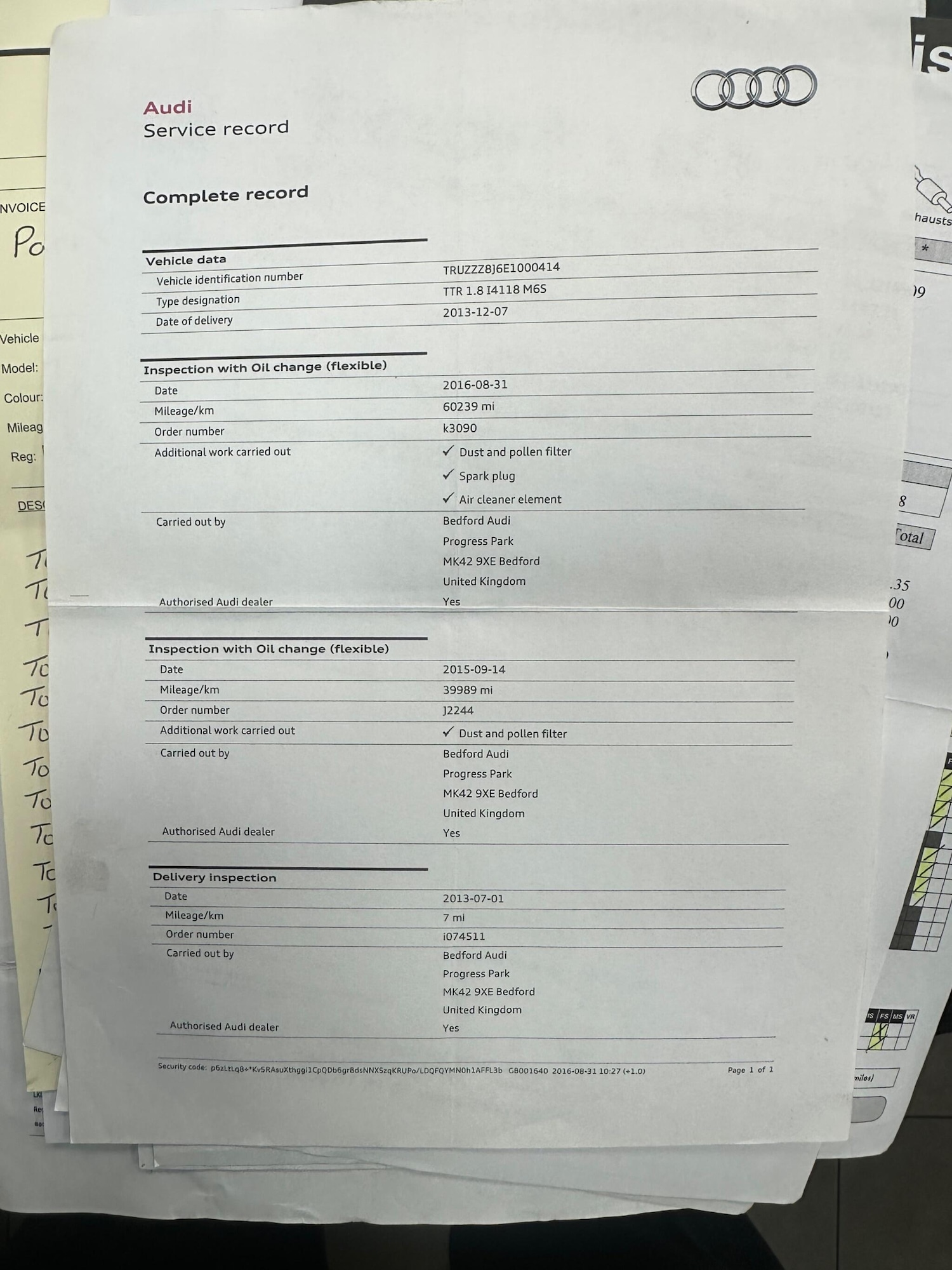 Used Audi TT 2013 for sale - 76634072: Photo 21