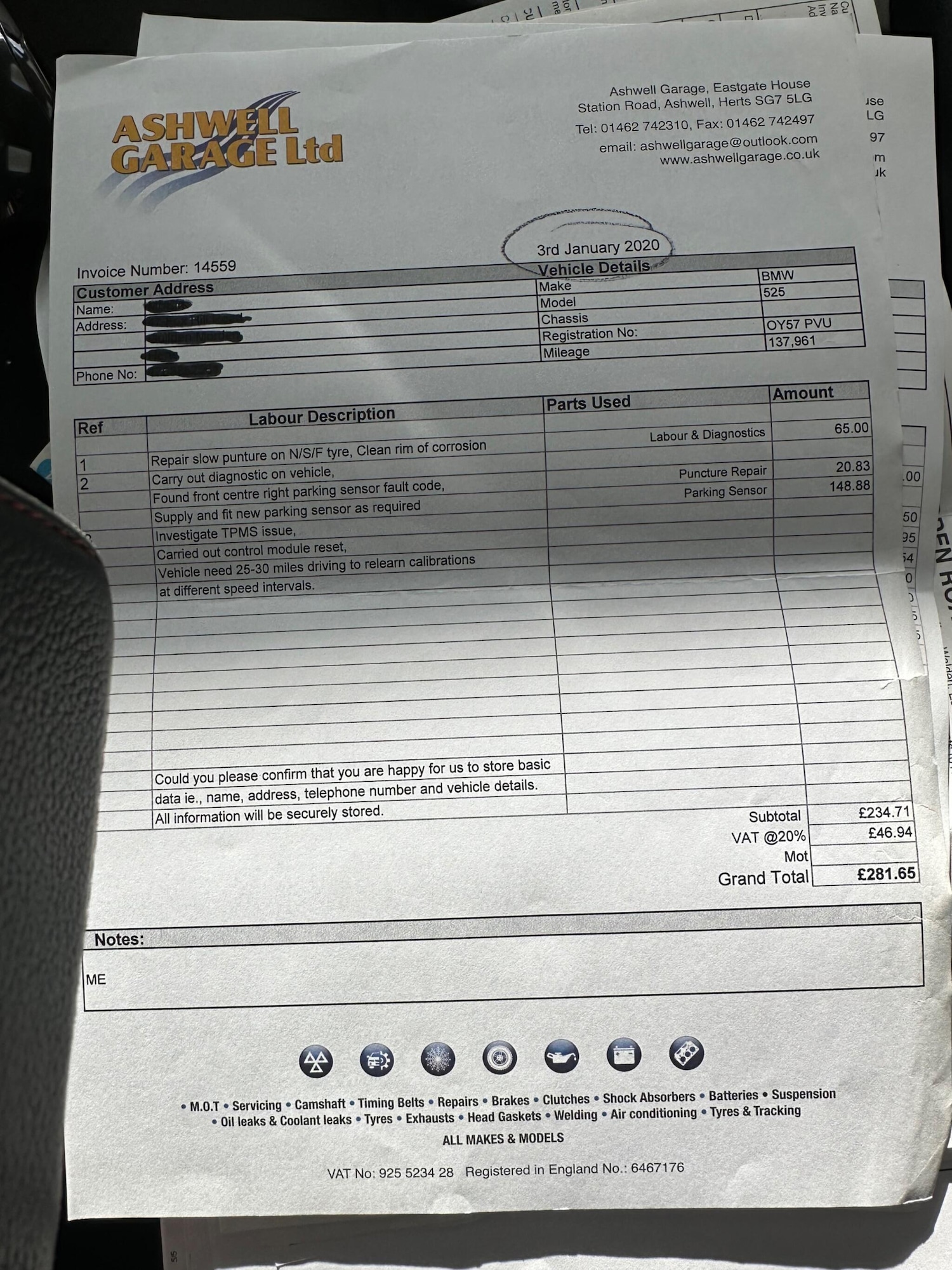 Used BMW 5 Series 2007 for sale - 77637832: Photo 26