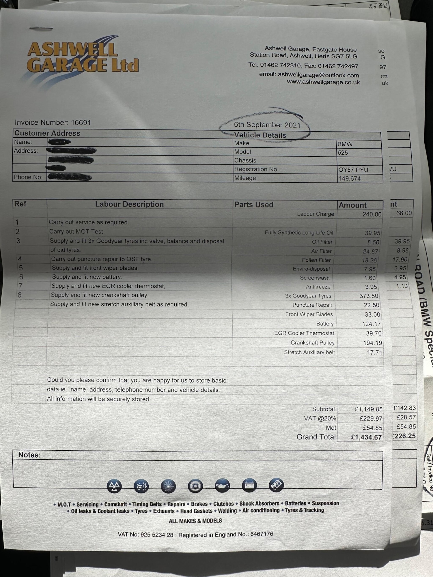 Used BMW 5 Series 2007 for sale - 77637832: Photo 28