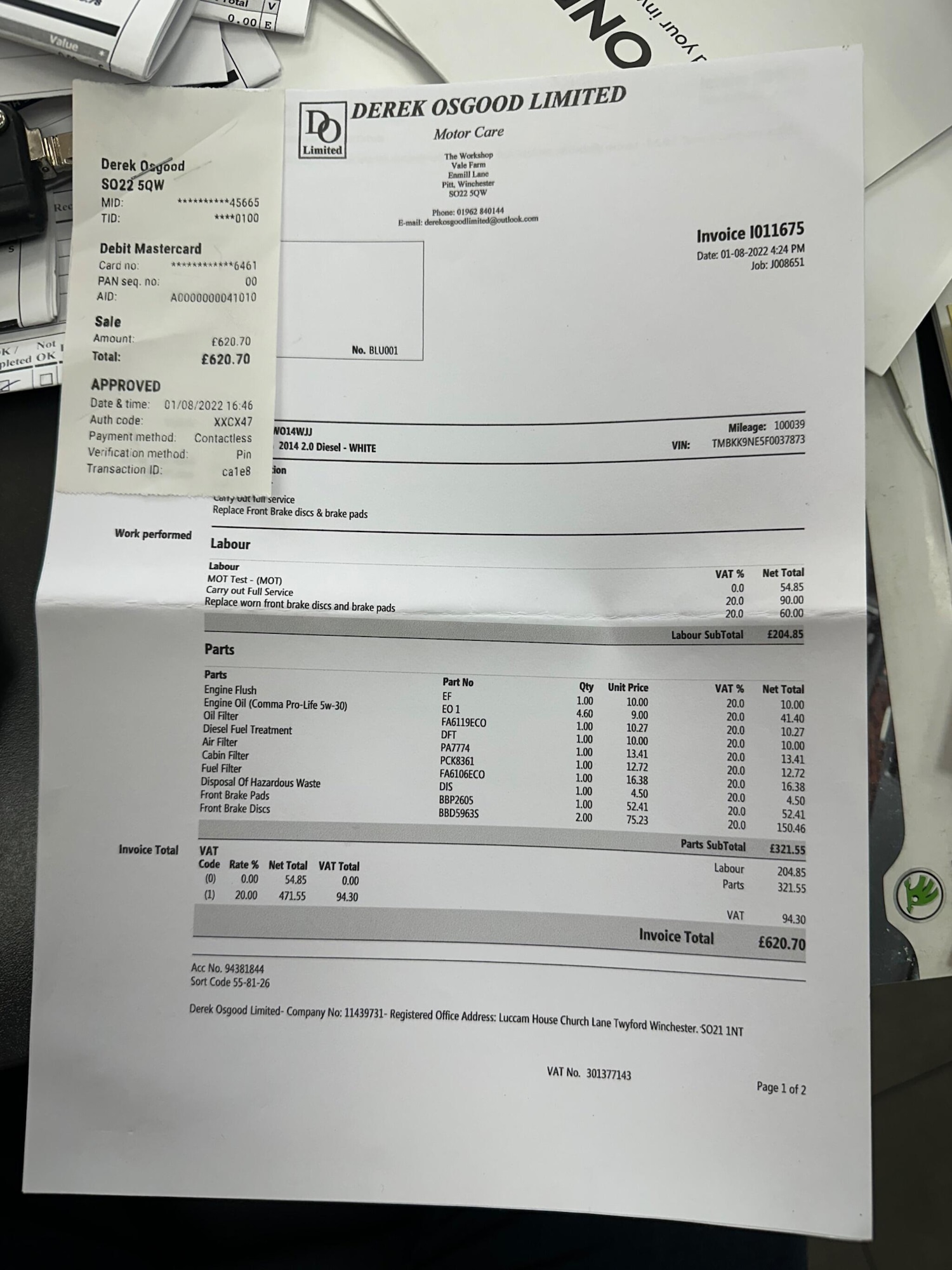 Used Skoda Octavia 2014 for sale - 76759517: Photo 33