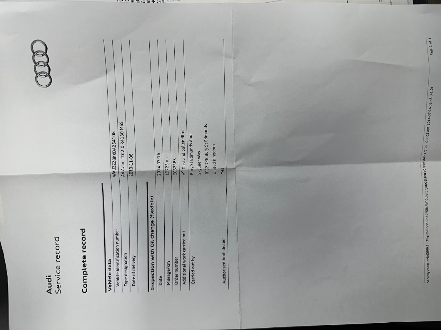 Used Audi A4 Avant 2013 for sale - 76926266: Photo 37