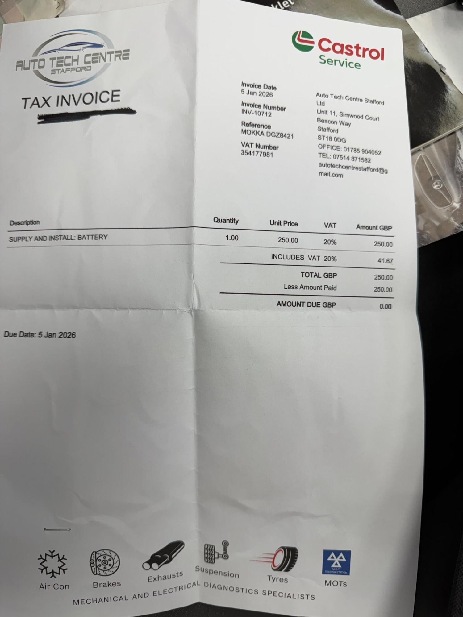 Used Vauxhall Mokka X for sale - 77469295: Photo 4