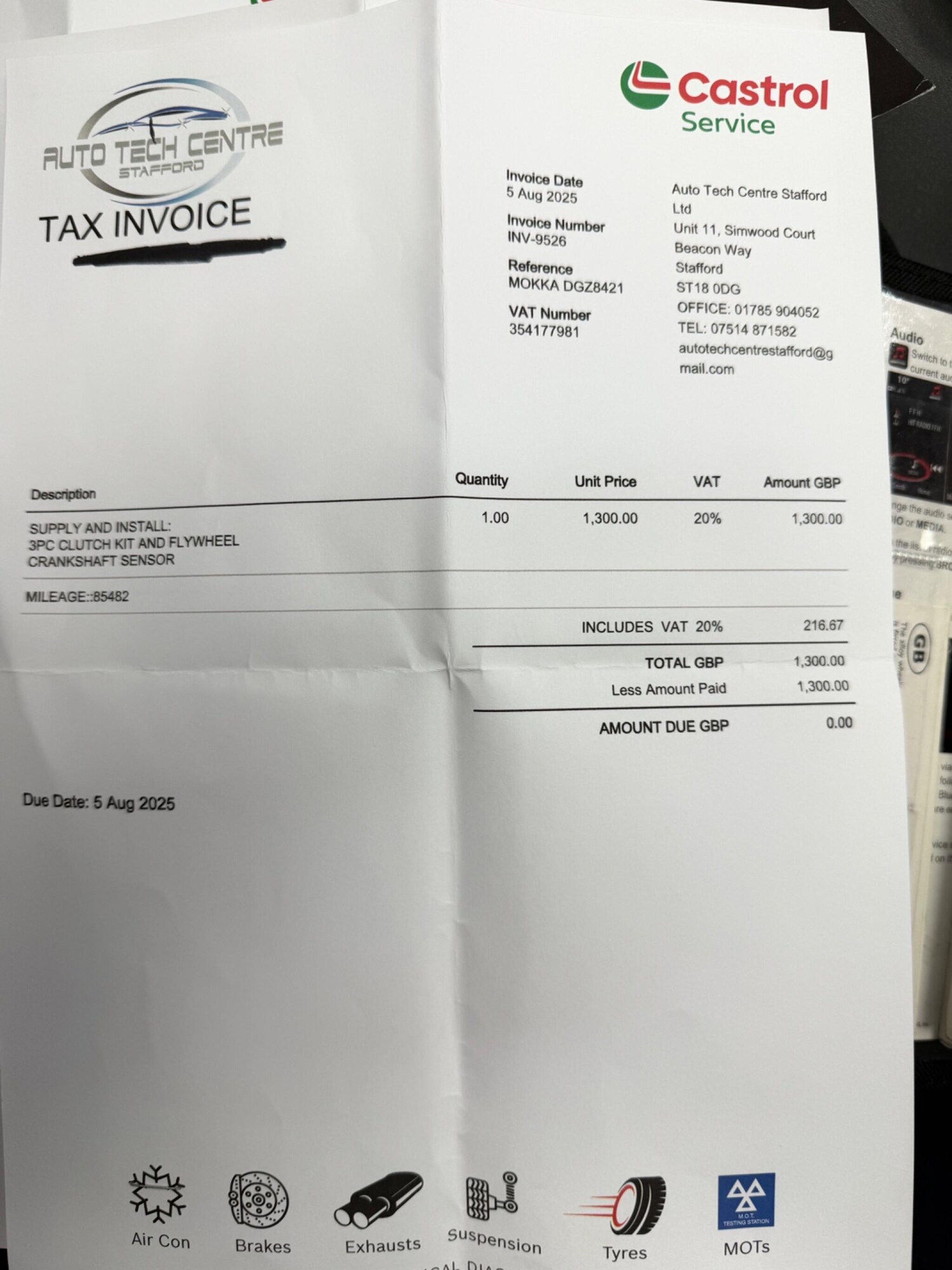 Used Vauxhall Mokka X for sale - 77469295: Photo 6