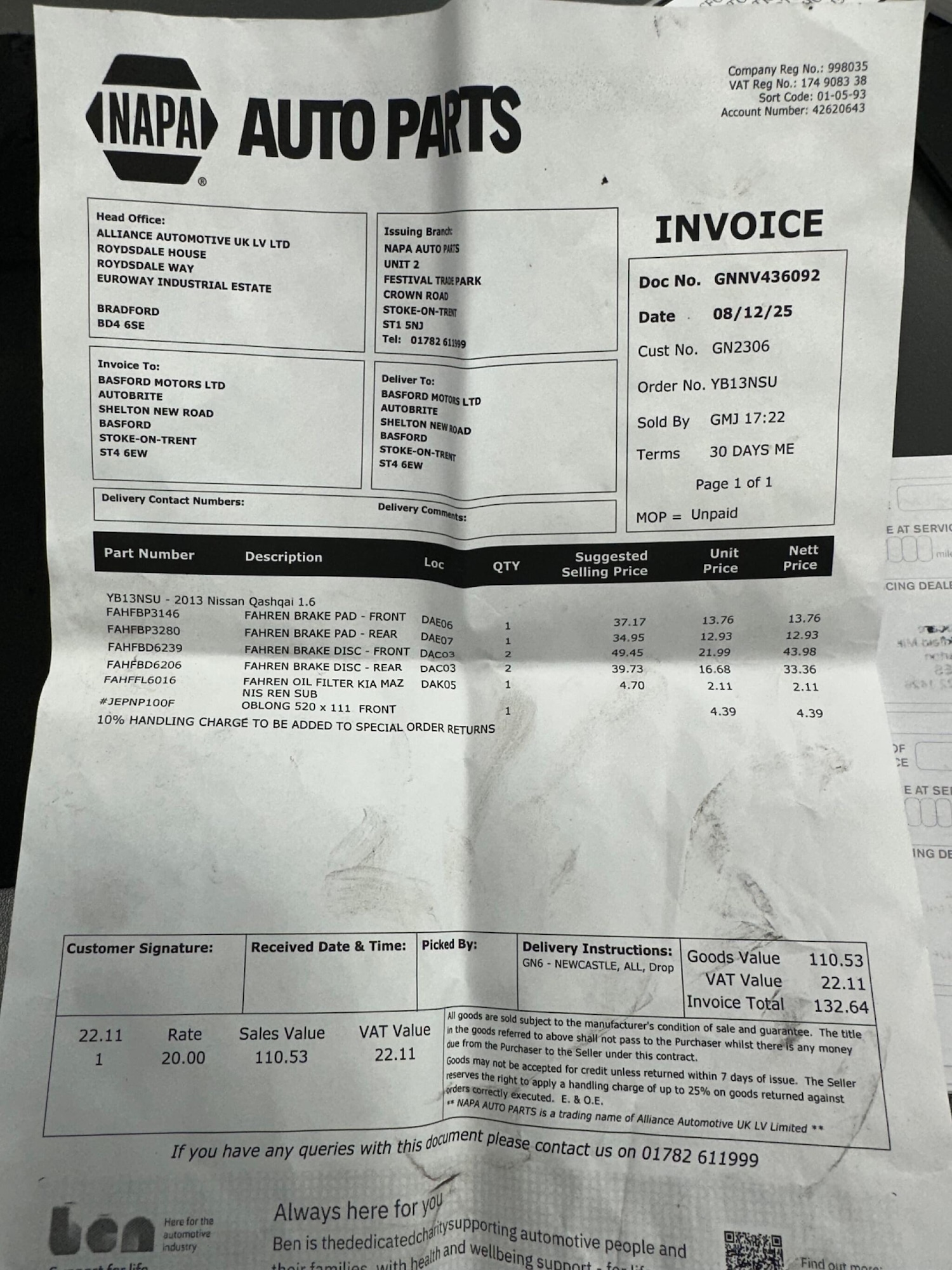 Used Nissan Qashqai 2013 for sale - 76913808: Photo 3