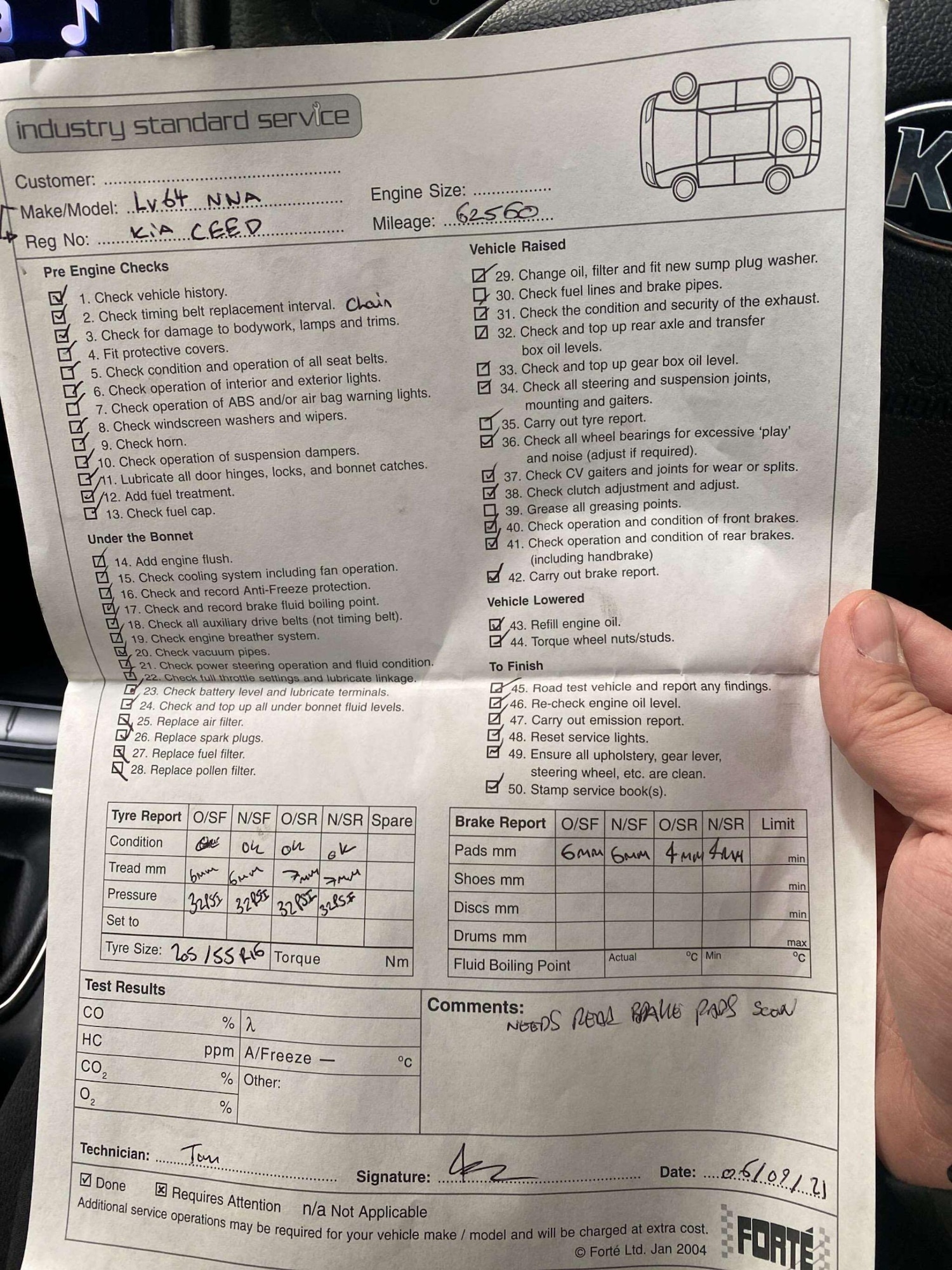 Used Kia Pro Ceed 2014 for sale - 77291558: Photo 55