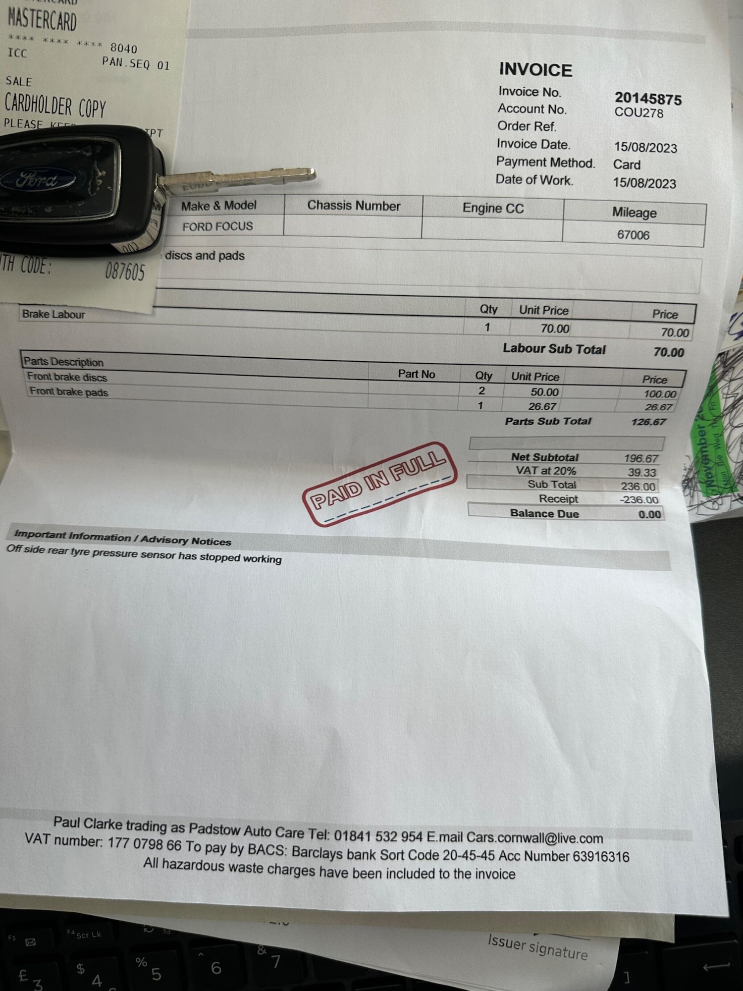 Used Ford Focus for sale - 77753066: Photo 14