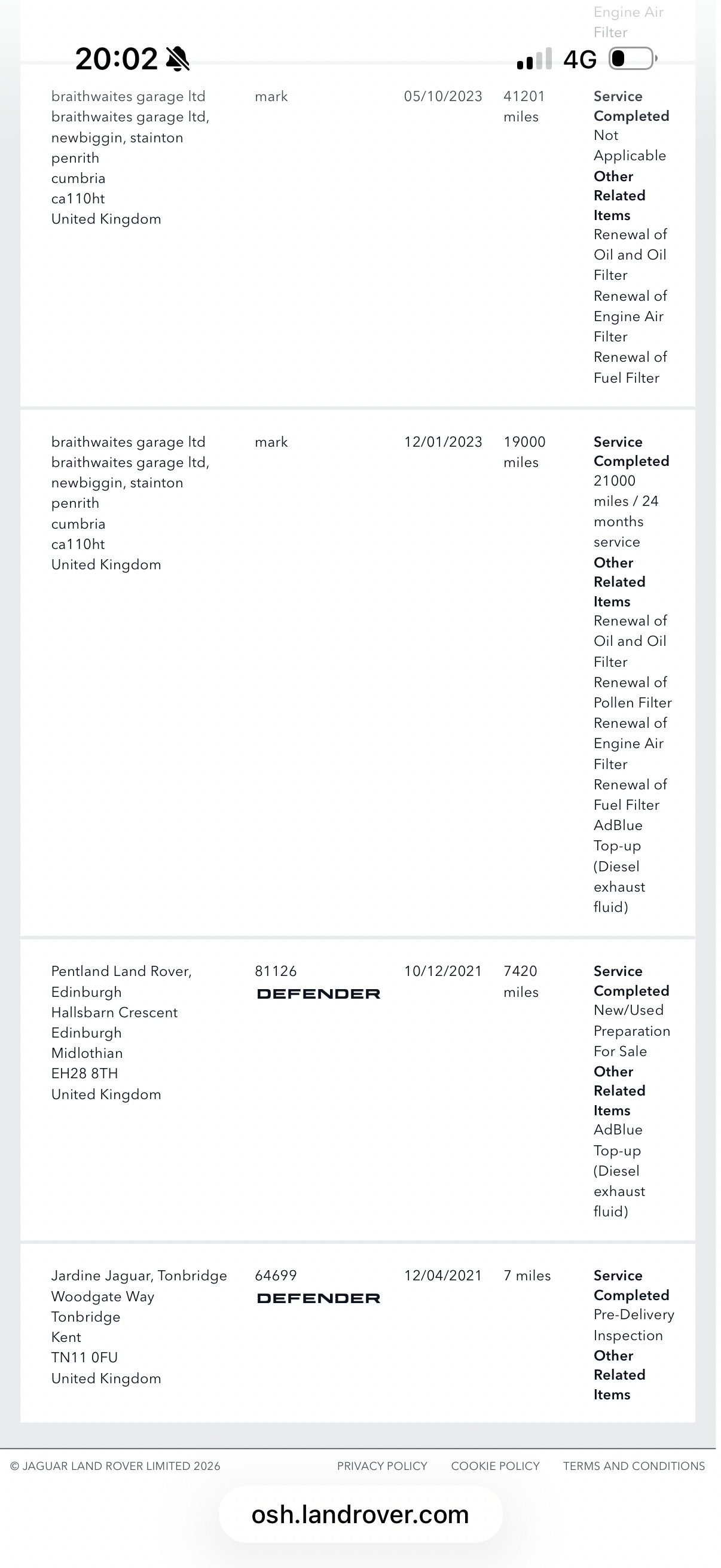 Used Land Rover Defender 2021 for sale - 78213730: Photo 25