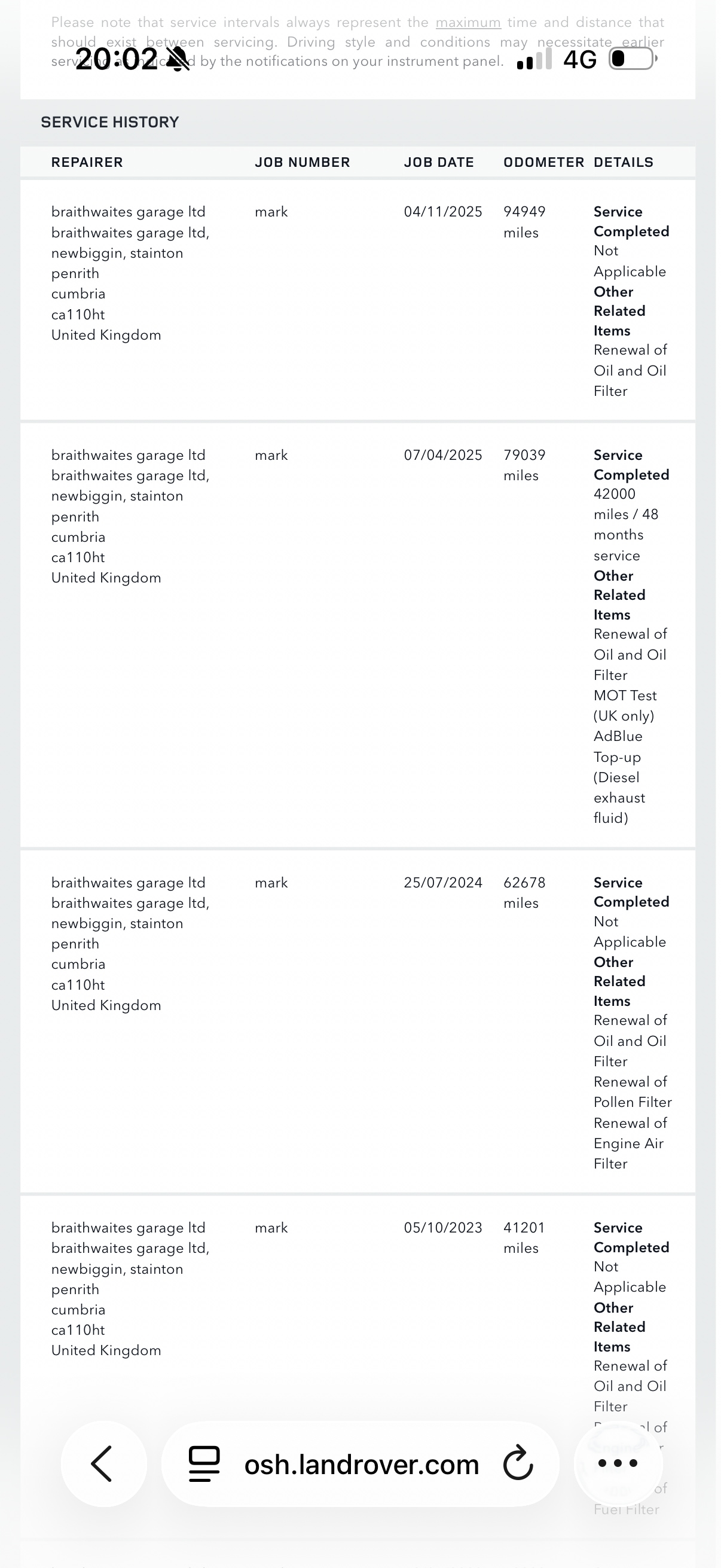 Used Land Rover Defender 2021 for sale - 78213730: Photo 26
