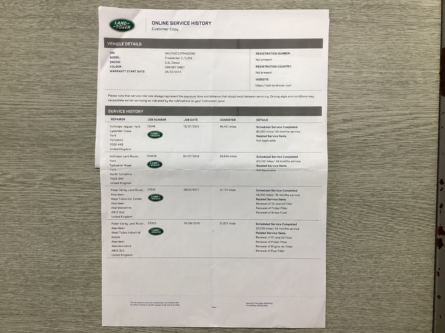 Used Land Rover Freelander 2 2014 for sale - 77416823: Photo 19