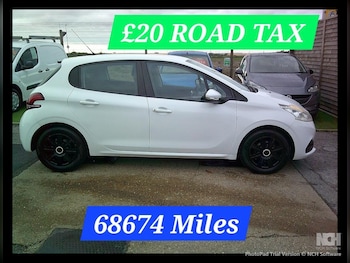 2016 (16) - PEUGEOT 208 ACCESS AC 1.0CC PETROL **£20 RD TAX** 68674 MILES NEW CAMBELT. 5-Door