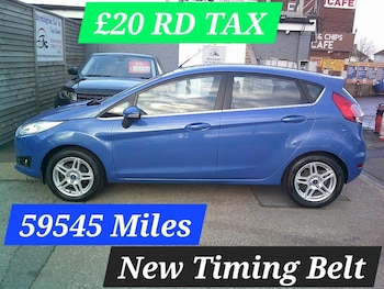 2013 (13) - FORD FIESTA ZETEC 1.0CC PETROL 59545 MILES *£20 RD TAX* VGC FSH NEW T/BELT 5-Door