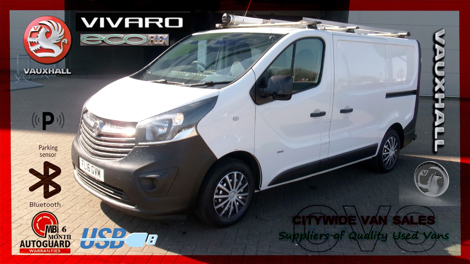 Used Vauxhall Vivaro 2016 for sale - 76924199: Photo 1