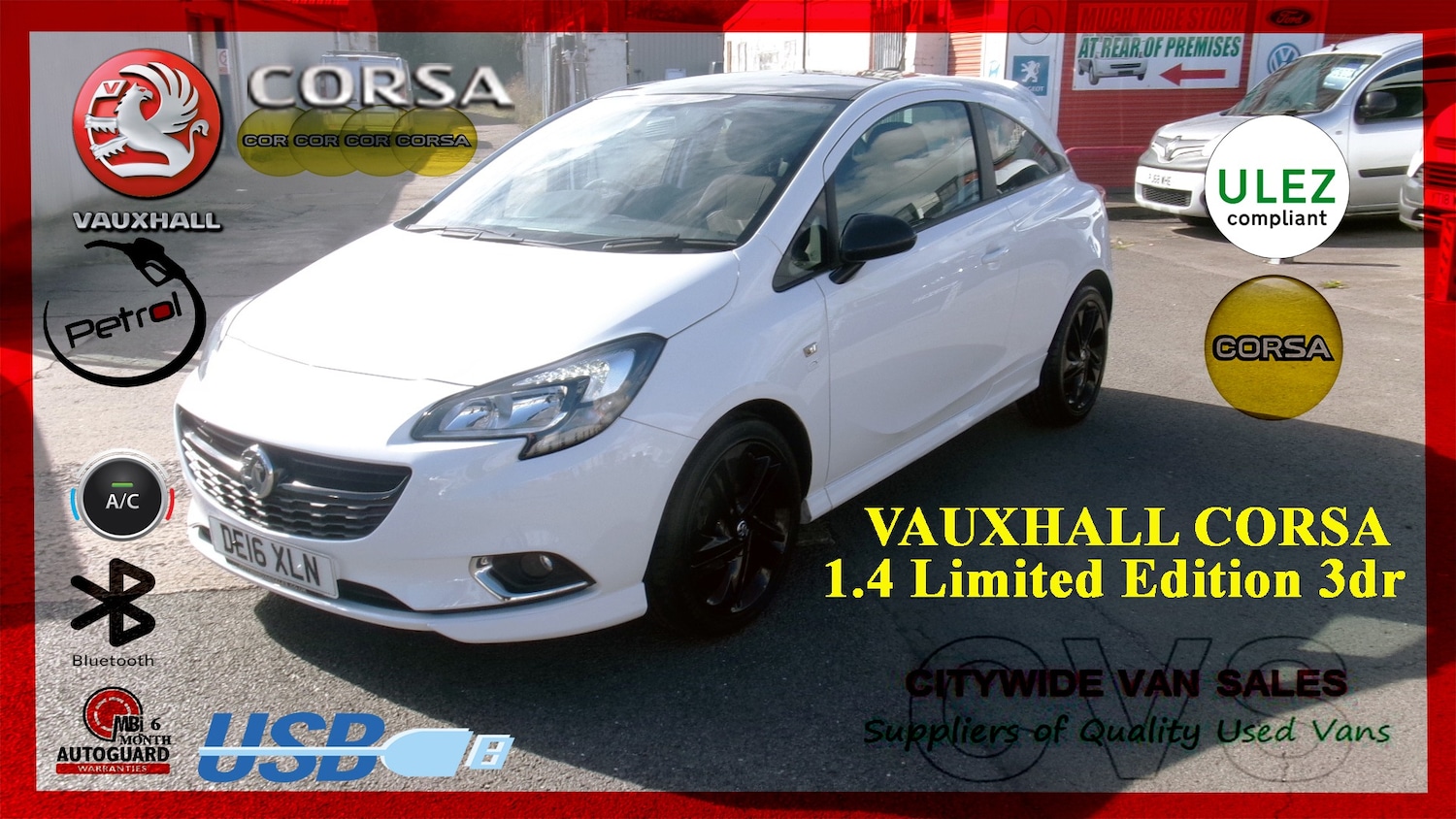 Used Vauxhall Corsa 2016 for sale - 76117237: Photo 1