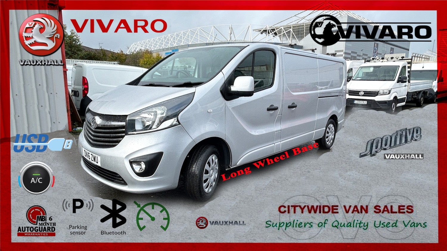 Used Vauxhall Vivaro 2016 for sale - 76321711: Photo 1