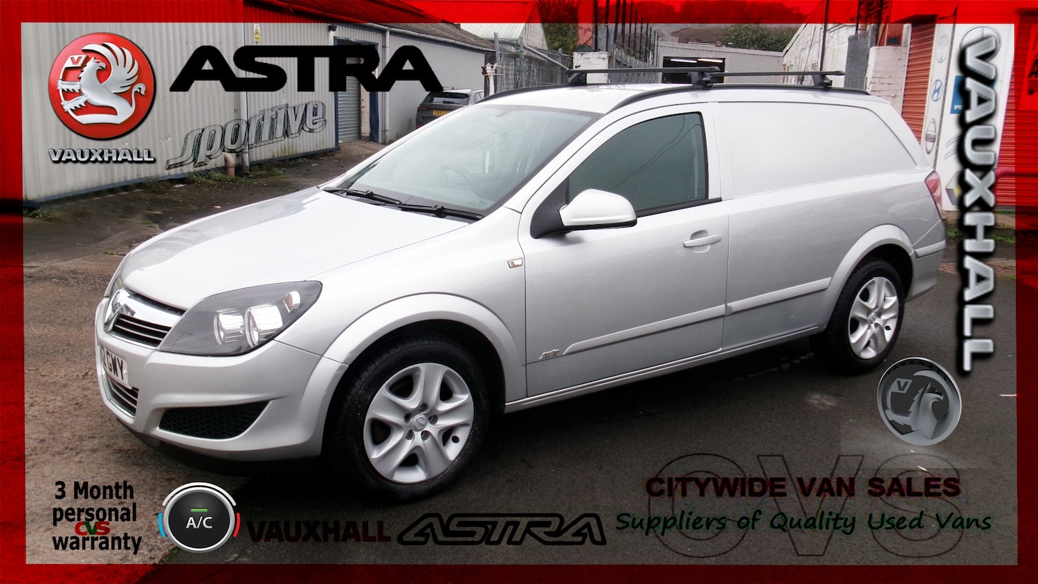 Used Vauxhall Astra Van 2012 for sale - 76414005: Photo 1