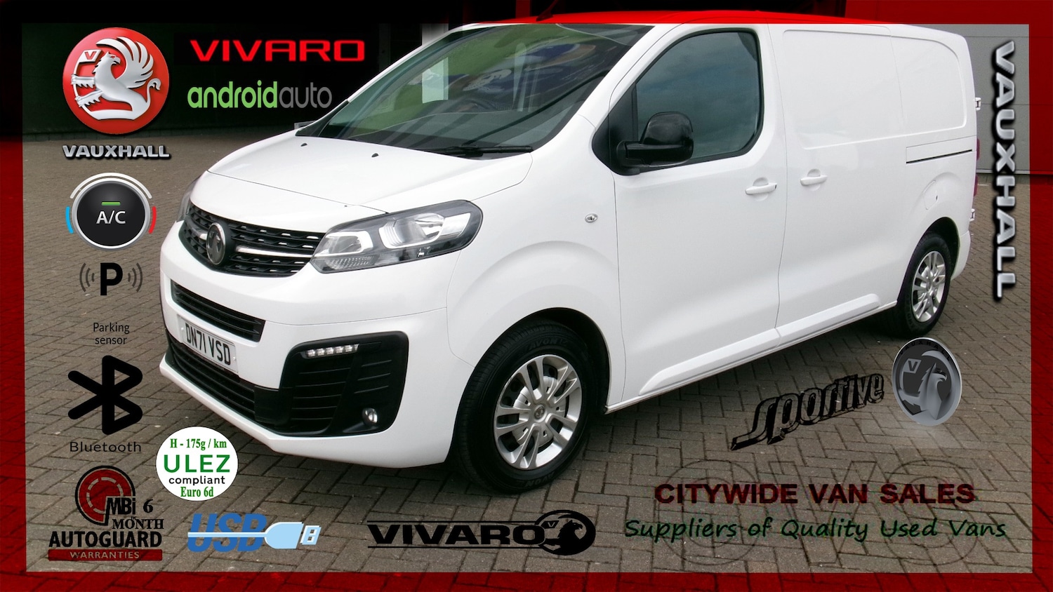 Used Vauxhall Vivaro 2021 for sale - 76302190: Photo 1
