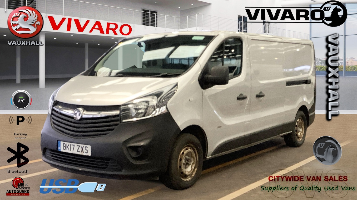Used Vauxhall Vivaro 2017 for sale - 77650309: Photo 1
