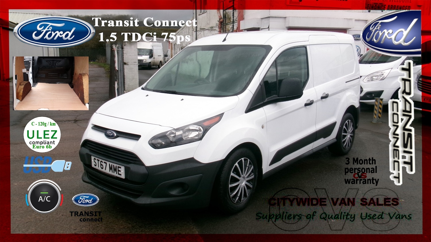 Used Ford Transit Connect 2018 for sale - 75872632: Photo 1