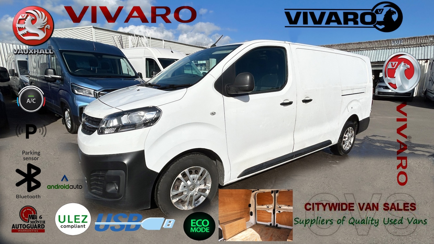 Used Vauxhall Vivaro 2020 for sale - 78064206: Photo 1