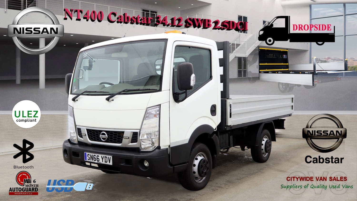 Used Nissan Cabstar 2016 for sale - 76037585: Photo 1