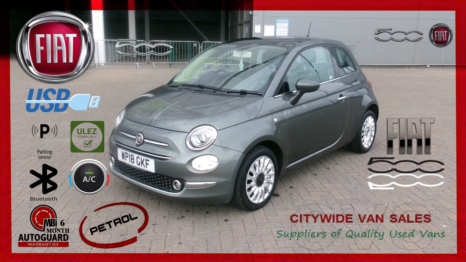 Used Fiat 500 2018 for sale - 76302158: Photo 1