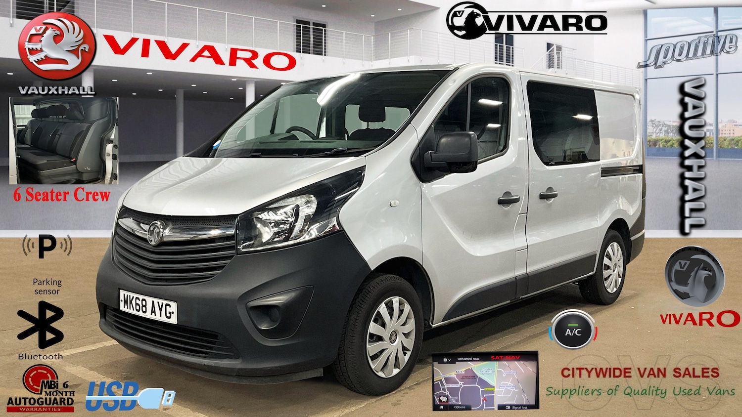 Used Vauxhall Vivaro 2018 for sale - 77406193: Photo 1