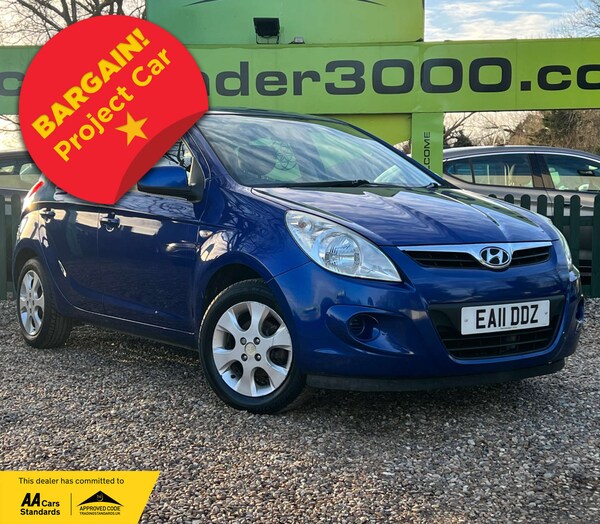 Cheap Hyundai i20 2011 - 1.4 Comfort CRDi 5dr for sale in Rayleigh, Essex