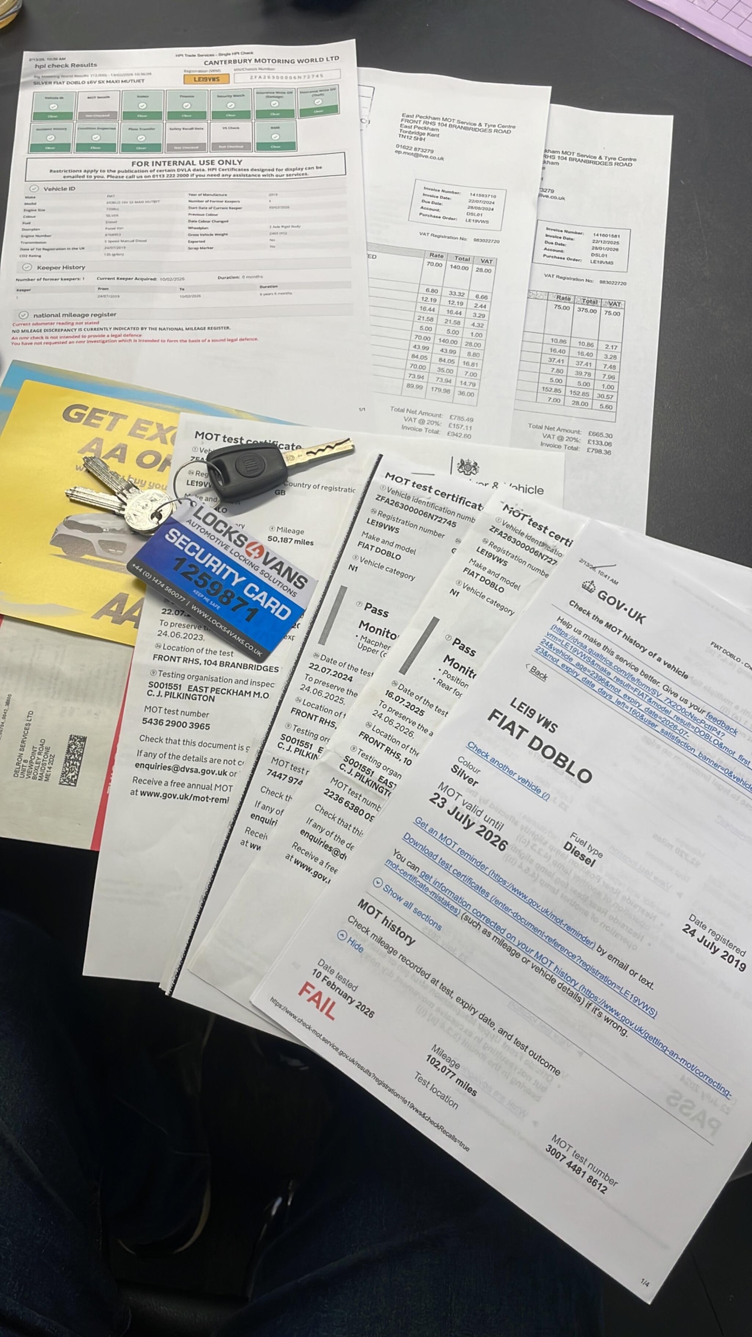 Used Fiat Doblo 2019 for sale - 77562640: Photo 12