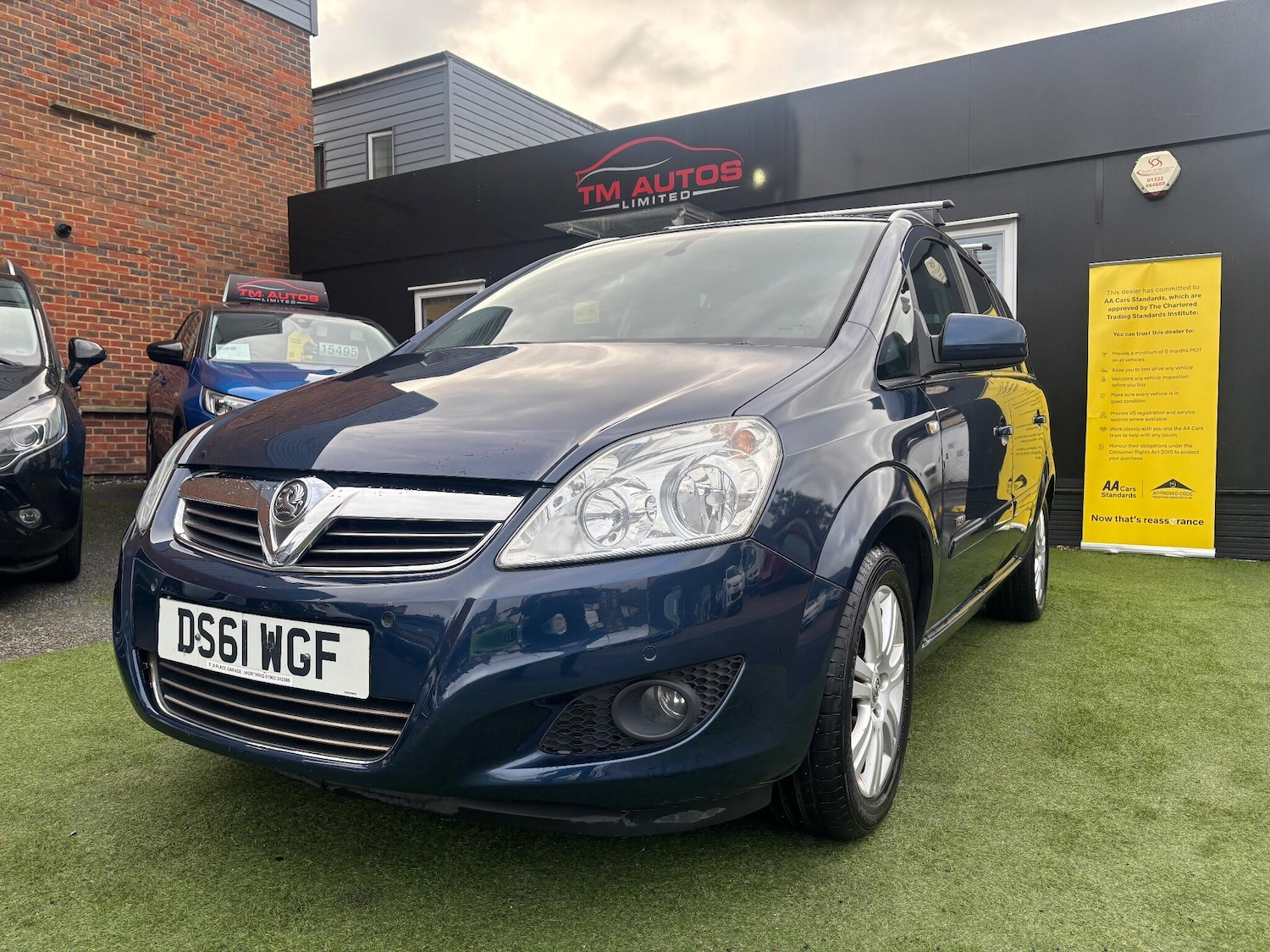 Used Vauxhall Zafira 2012 for sale - 76635078: Photo 2