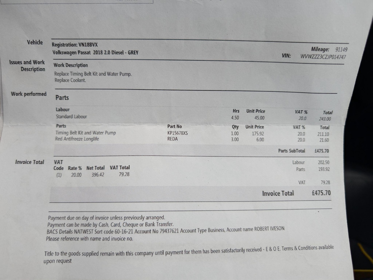 Used Volkswagen Passat 2018 for sale - 77455202: Photo 50