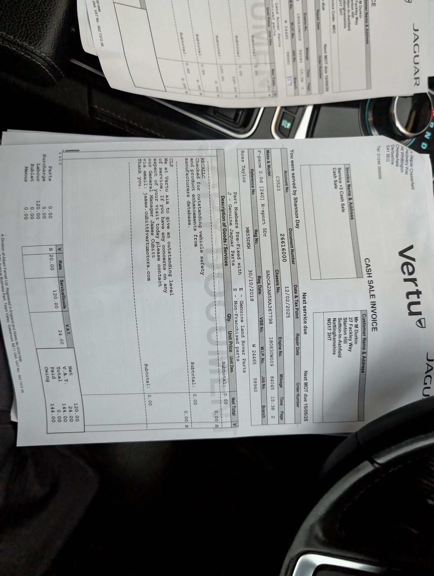 Used Jaguar F-Pace 2018 for sale - 77166894: Photo 49