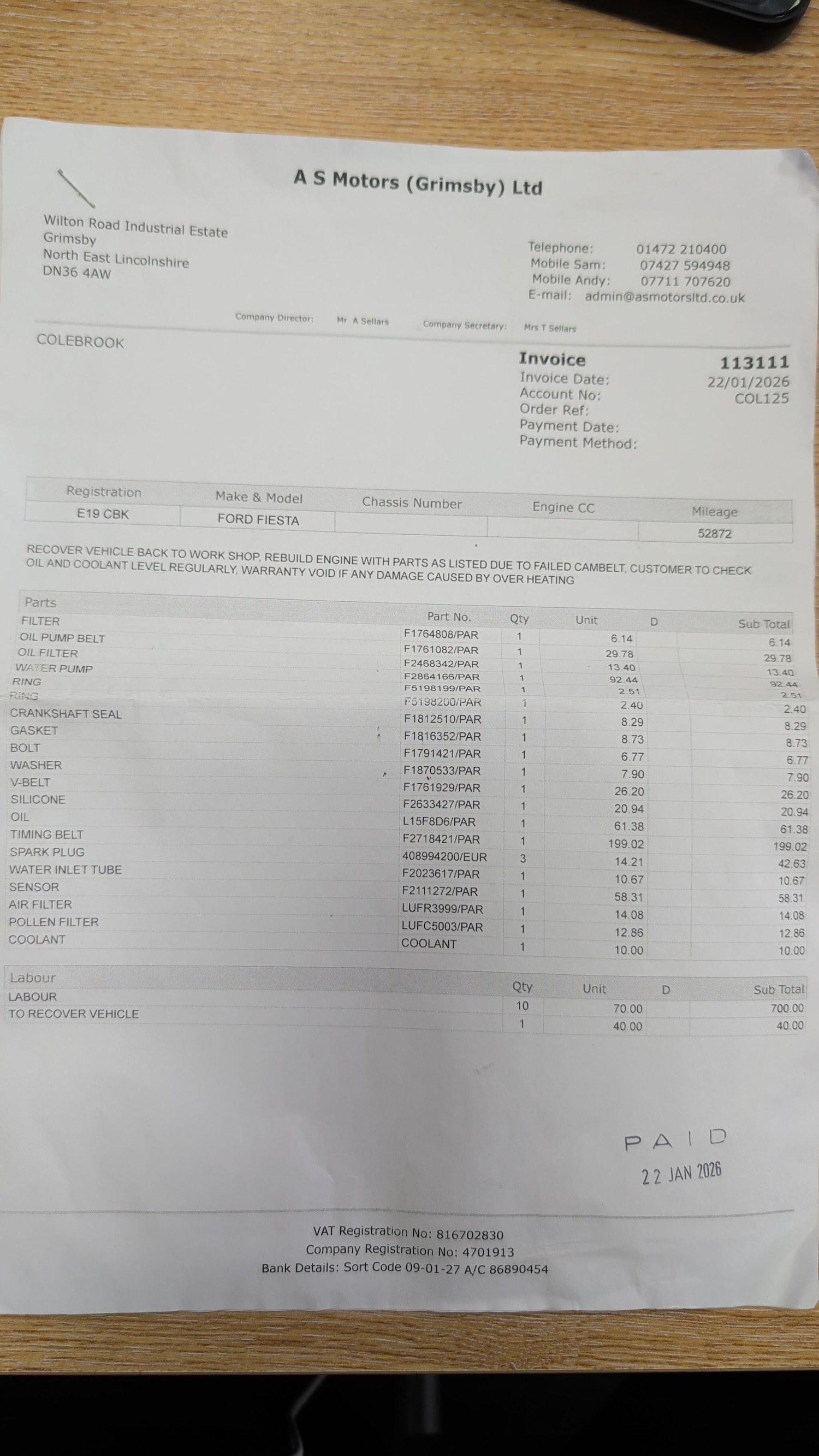 Used Ford Fiesta for sale - 77586757: Photo 45